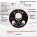 ZK-R21H 2.1 Channel Amplifier Bluetooth Amplifier Board TPA3116D2 with Volume Indicator Bass Treble