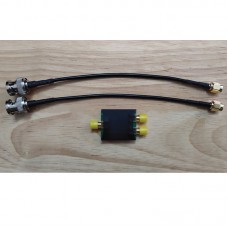 K-2S Tecsun S2000 Radio 2 Way Splitter 0.1-450MHz Antenna Splitter BNC Adapter Cable for K-180WLA