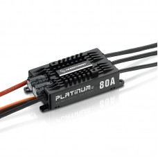 Hobbywing Platinum 80A V4 Helicopter ESC Drone ESC Electronic Speed Control Input 3-6S Lipo