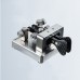 L & MAO Heavy-Duty Stainless Steel CW Key Dual Paddle Key Automatic Morse Key w/ Anti-Slip Pads