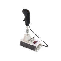 SH-V5 7+R USB Gear Shifter Video Game Manual Shifter & Truck Full Speed Kit for SIMVERTEX (Silver)