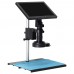 HAYEAR HY-1090 16MP Industrial Microscope Camera with Widened Metal Stand 10.1" LCD 150X Lens