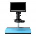 HAYEAR HY-2070 26MP USB Microscope Camera with 7" LCD Widened Metal Stand 150X C-mount Lens