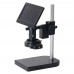 HAYEAR HY-2070 26MP Industrial Microscope Camera with Small Stand 7" LCD 150X C-mount Lens