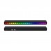 RGB Sound Control Pickup Rhythm Light Music Spectrum Display VU Meter 40PCS LED Beads Black Shell
