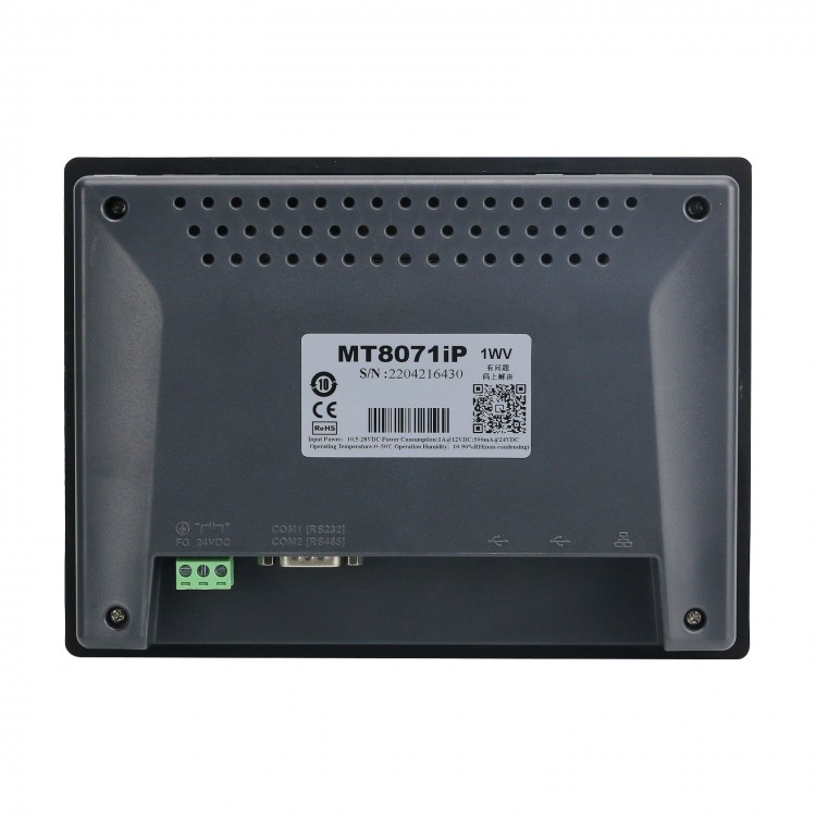 WEINVIEW MT8071IP HMI Display HMI Touch Screen HMI Panel 7 Inch 800x480 ...