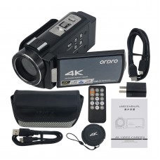 ORDRO AE8 4K Camcorder Infrared Night Version DV Camera 30MP Still Image Recording Standard Version
