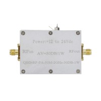 QBD-RF-PA-50M-2GHz-30DB-1W RF Power Amplifier Power Synthesis Broadband Linear Power Amplifier