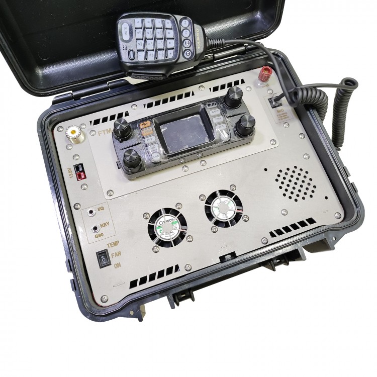 HamGeek Waterproof Radio Box Portable Transceiver Box for Xiegu G90/IC