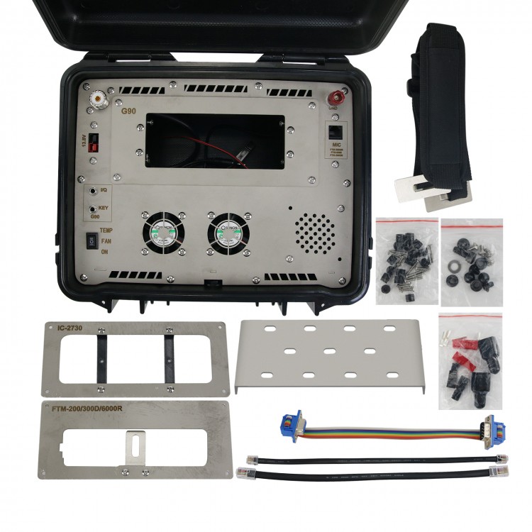 HamGeek Waterproof Radio Box Portable Transceiver Box for Xiegu G90/IC