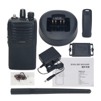 EVX-261 5W 10KM VHF Walkie Talkie DMR Radio Handheld Transceiver Analog & Digital Modes for Motorola