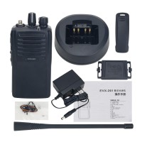 EVX-261 5W 10KM UHF Radio DMR Walkie Talkie Handheld Transceiver Analog & Digital Modes for Motorola