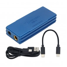 ACMEEAUDIO DAC Headphone Amplifier 192K/24Bit DSD128 4.4 Balanced 3.5 Single-Ended with Type-C Cable