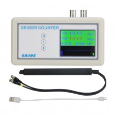 GMJ3s Geiger Counter Nuclear Radiation Detector with 2.4" Color Screen External Probe Replaces GMJ3