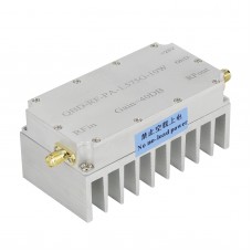 1.5-1.6GHz RF Power Amplifier 40DB GPS Beidou Power Amplifier QBD-RF-PA-1.575G-10W with Heat Sink