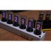 EleksMaker EleksTube N6 6-Digit RGB Pseudo Glow Tube Clock Creative Decoration Radio Call Sign White