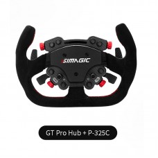 Simagic Racing Wheel PC SIM Racing Steering Wheel GT Pro Hub + P-325C