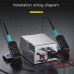 I2C 1SCN Soldering Station Precision Soldering Iron Station (C210 & C115 Handles) for Phone Repair