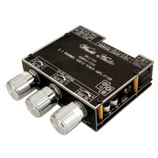 Wuzhi Audio ZK-LT23 2.1 Channel Amplifier Bluetooth Amplifier Module 50W+50W+100W Power Amp TWS