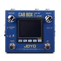 JOYO R-08 CAB BOX Multi Guitar Effects Pedal IR Loading AMP 4 Tube Power AMP Simulations Cabinet Modeling