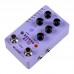 MOOER R7 X2 Reverb Guitar Effects Pedal 14 Stereo Reverb Atmosphere/Spring/Hall/Room with Infinite Function