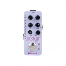 MOOER R7 Guitar Effects Pedal Digital Reverb Pedal for New Micro series with 7 Classic Reverberation Effects