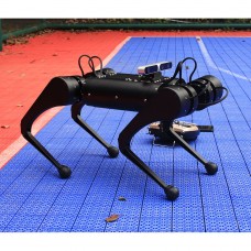 12DOF Bionic Quadruped Robot Dog Open Source MIT AI Robot Basic Version for Programming STEM Education