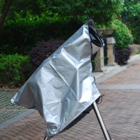 Telescope Cover Dust Rain and Sun Resistant Sun Cover Hood Bag M Size (150x85CM/59.1x33.5")