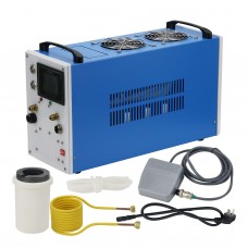 4KW Induction Heater Induction Heating Machine 110-220V Input Overload Protection w/ 150ML Crucible