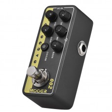 Mooer 002 UK Gold Effector Guitar Effects Pedal 900 Multi Effects Digital Preamp Pedal Compressor