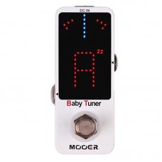 Mooer Baby Tuner Guitar Pedal with High Precision for Most Electric Guitar Bass Chromatic Tuner Effect Pedal