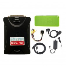 SM2 PRO J2534 VCI Full Kit ECU Programmer Including 67 In 1 USB Dongle to Read and Write