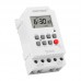 TM630S-2 LCD Digital Programmable Time Switch with Interval 1 Second and Power Direct Output 220V