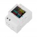 SDM009 DIN-Rail Multi-Function Digital Meter Current Power Wattmeter Electric Meter Frequency Monitor