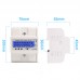 DDS024 Din Rail 3 Phase 4 Wire Electronic Power Consumption Energy Meter Wattmeter LCD Backlight Display