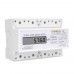 DDS576 Simply Installation Three Phases 4 Wire Digital Power Meter Energy Meter DIN Rail Mount AC 380V