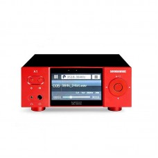 A1 HIFI Streaming Music Player Multifunctional Integrated with DAC and Dual Headphone Amplifier for SOUNDAWARE Red