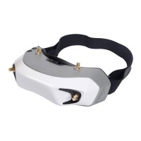 HDO3 DOMINATOR HD FPV Goggles 1080P Drone Goggles (White) FHD OLED Display for FATSHARK