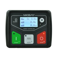 MEBAY DC30D Genset Controller Generator Controller Generator Control Module with 1.8" LCD Display