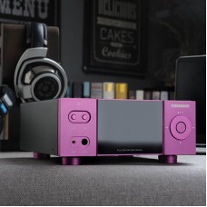 A1 HIFI Streaming Music Player Multifunctional Integrated with DAC and Dual Headphone Amplifier for SOUNDAWARE Purple