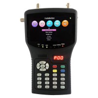 KPT-265ST + DVB-T2 DVB-C Satellite Finder Meter with TFT LCD Screen DC 12V HD 1080P