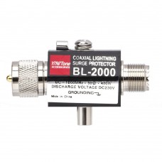 BL-2000 Coaxial Lightning Surge Protector PL259/M Male to PL259/M Female 400W 50Ω