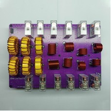 Low Pass Filter Board Shortwave HF 10 Band Low-pass Filter 1500W 50Ω 1.8-54MHZ Support SSB CW FM
