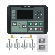 DC80DR MK3 Start Stop Diesel Generator Controller Module LCD Display PC RS485 Monitoring Control Board Genset Part