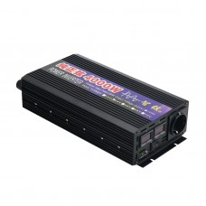 4000W Power Inverter Pure Sine Wave Input 24V Output 220V for Home Appliances Solar Energy