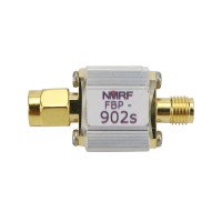 NMRF FBP-902s SAW Filter Band Pass Filter SMA Interface for Testing 902MHz (890-915MHz) GSM900