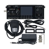 HamGeek MCHF V0.6.3 HF SDR Transceiver QRP Transceiver Amateur Ham Radio (Black Buttons)