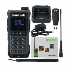 HG-8800 5W 15KM VHF UHF Radio Walkie Talkie Handheld Transceiver Ensuring Smooth Communication Black