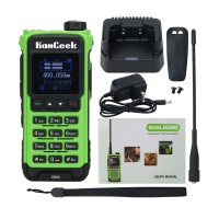 HG-8800 5W 15KM VHF UHF Radio Walkie Talkie Handheld Transceiver Ensuring Smooth Communication Green