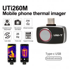 UTI260M Mobile Phone Thermal Imager Thermal Imaging Camera 256x192 Pixel for Electrical Equipment